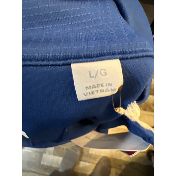 Cutter & Buck Mens CB DryTec Blue Full-Zip Jacket L/G Moisture-Wicking - Picture 6 of 6